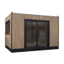 Tuinhuis 4×3 meter Barcelona model