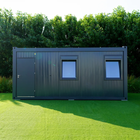 Tuinhuis 6×3 meter met toilet en keuken RAL 7016