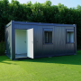 Tuinhuis 6×3 meter met toilet en keuken RAL 7016
