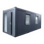Tuinhuis 6×3 meter met ramen rechter lange zijde RAL 7016
