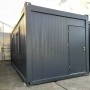 Tuinhuis 6×3 meter met ramen rechter lange zijde RAL 7016