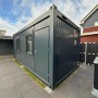 Tuinhuis 6×3 meter met toilet, keuken en douche RAL 7016