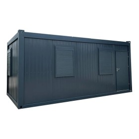 Tuinhuis 6×3 meter met toilet, keuken en douche RAL 7016