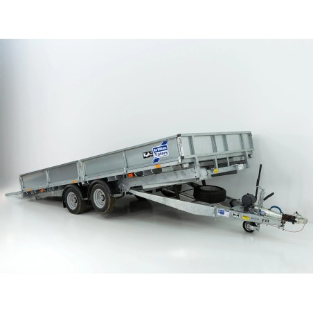 EIfor Williams Kantelbare Hooglader Aanhangwagen 219×487 cm | 3,5t | Type: CT167