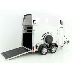 Cheval Liberte GOLD One 1,5-paardstrailer | Pullman-chassis | Wit