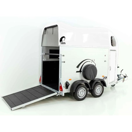 Cheval Liberte GOLD One 1,5-paardstrailer | Pullman-chassis | Wit