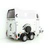 Cheval Liberte GOLD One 1,5-paardstrailer | Pullman-chassis | Wit