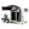 Cheval Liberte GOLD One 1,5-paardstrailer | Pullman-chassis | Zwart