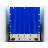 Koch aanhangwagen met 185x400cm zeil 2600kg | Type 10.26 | 200cm hoog blauw zeil