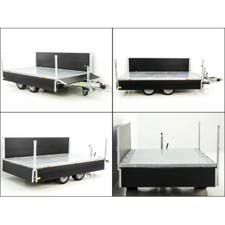 Debon driezijdige kipper 180×324 3,5t | Black Edition | BWA