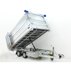 Twintrailer multi-tipper achter TT35-35 3,5t | 192x352x140cm | tandem
