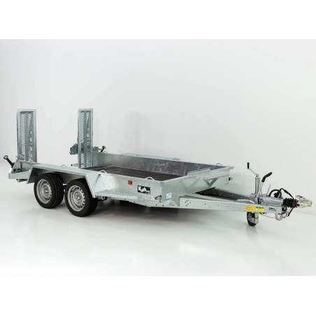 Bouwmachine aanhanger variant Maxi Load 161×305 3,5t | enkele oprijplaten