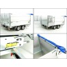 Achterste kiepbak met dubbele aanhanger TT30-30 3.0t | 183x309x40/BWA80cm | Tandem | LED